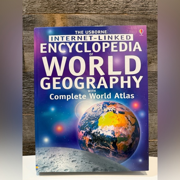 Encyclopedia of World Geography: With Complete World Atlas (Geography Enc - Picture 1 of 3
